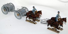 French Horse Artillery Caisson, WW1, Mignot/CBG, RARE