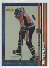1999-00 Upper Deck timeline 48/99 Wayne Gretzky Edmonton Oilers #8