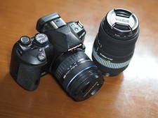 OLYMPUS E 520 with VYC 0973 Magnifier 2 Lenses