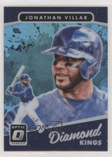 2017 Donruss Optic Diamond Kings Carolina Blue Prizm 40/50 Jonathan Villar ly9