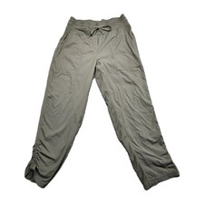 Lululemon Pants Womens 6 Dance Studio Crop 25" Gray Sage Green Athletic Jogger