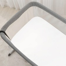 100 Mulberry Silk Cradle Sheets Fitted 18x36x4 - Great for Baby Hair, Fits M...