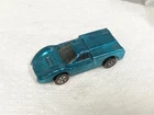 HOT WHEELS RED LINE FORD J CAR US AQUA w BLACK INTERIOR NICE w NO HINGE BREAKS