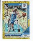2024-25 Panini Optic Shai Gilgeous-Alexander #127 Gold Sparkle Glitter 06/24