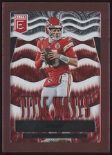 Patrick Mahomes #TW-1 2023 Panini Donruss Elite Title Waves Pink Kansas City SP