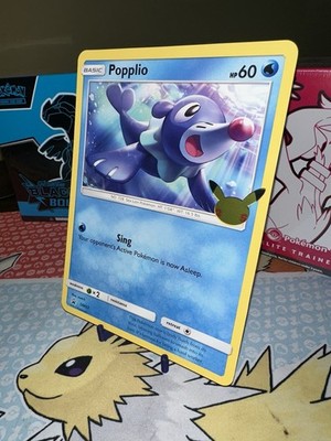 Popplio SM03 - 25th Anniversary - Jumbo Card NM