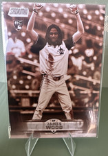 Topps Stadium Club James Wood #175 Sepia Rookie 2024 Nationals MLB