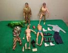 Mixed Lot 12" Action Figures Vintage G. I. Joe, Atomic Man, The Defenders etc!!