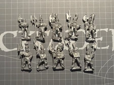 Warhammer / The Old World Empire Classic 10x State Troops with Halberds Metal