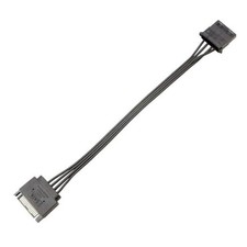 SATA to IDE Molex Power Cable, 15-Pin SATA Male to 4-Pin Molex IDE LP4 Female