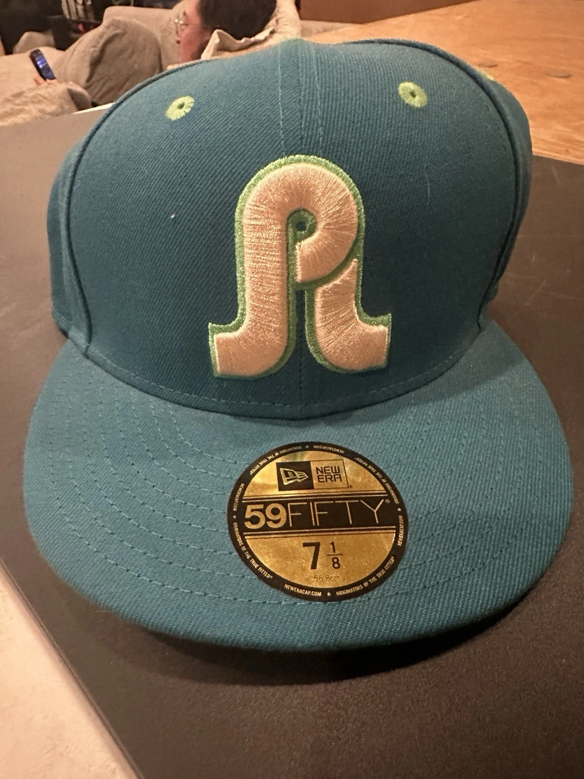Pretty Lights x Jiberish New Era 59Fifty Fitted Hat (Teal)
