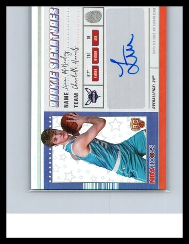 2025 Topps Signature Liam McNeeley Base (RAW)