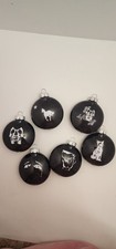 Deftones Christmas Ornament Set Black Handmade