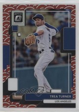 2022 Panini Donruss Optic Photon Prizm Trea Turner #143 10k8