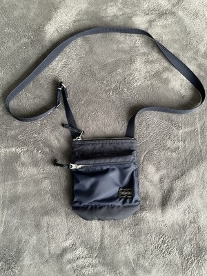 Porter-Yoshida & Co. Force Shoulder Nylon Pouch Navy Blue Made In Japan Limited