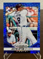 2014 Panini Prizm Justin Upton #35 Jackie Robinson 42 Prizm /42 - Atlanta Braves