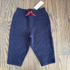 Janie and Jack Pants Navy Sweatpants Baby Boy Size 12-18 Months NWT