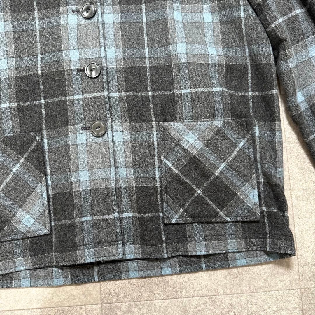 Pendleton Men's L Check Pattern Wool Jacket Relax… - image 3