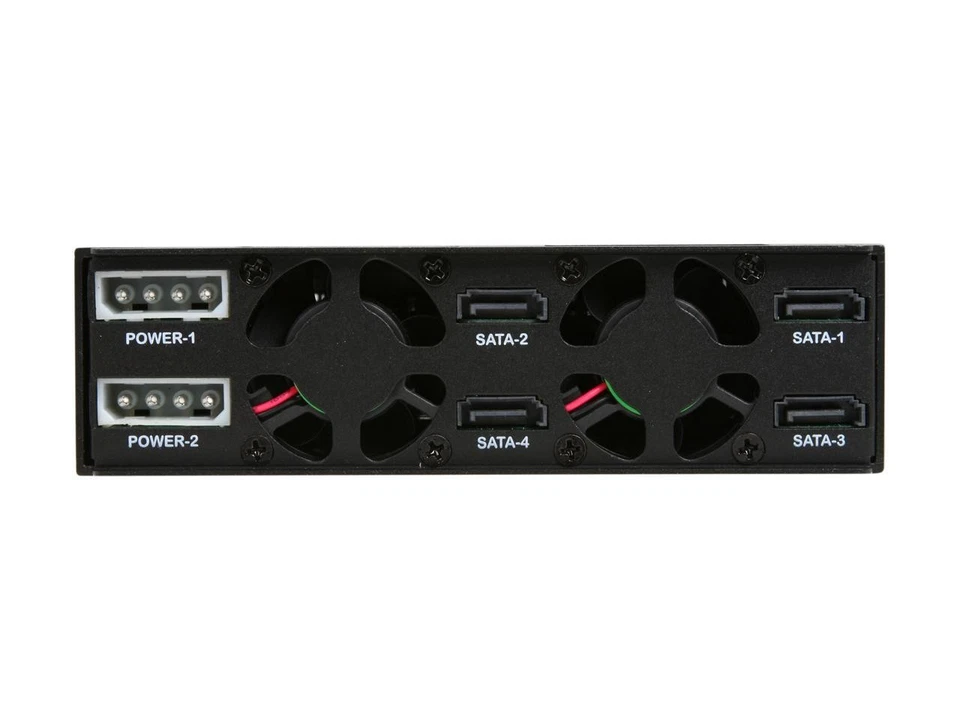 Icy Dock MB994SP-4S | 4 x 2.5 Inch SATA 6Gbps/SAS HDD/SSD Mobile Rack / Cage in - Image 3 of 4