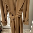 Regency Camel Long Belted Overcoat Lined Collared Women’s 4 Long Sleeve Vintage — photo 2