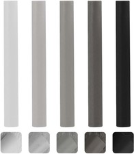 5Pcs Wax Filler Wood Repair Sticks, Grey Wood Filler Laminate Floor Repair Kit,