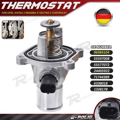 Thermostat Kühlmittel für Opel Astra J H Insignia A Zafira Vectra C Chevrolet