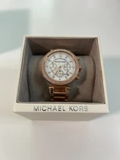 Michael Kors MK5491 Parker Chronograph Rose Gold Stainless Steel Women's Watch