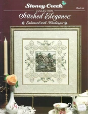 Stitched Elegance, Hardanger, Cross stitch, Stoney Creek 140, 50 pgs, 1995,