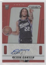 Devin Carter Prizm 2024/25 Prizm Red /99 Auto