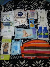 Lot of Newborn Baby Products Make Gift Basket