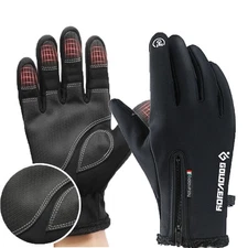 Thermal Windproof Waterproof Winter Gloves Men Women Touch Screen Warm Mittens