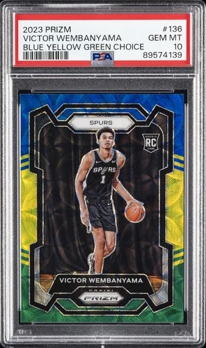 Victor Wembanyama 2023 Panini Prizm Victor Wembanyama Blue