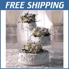 Modern Acrylic Wedding Cake Stand - Pedestal Base