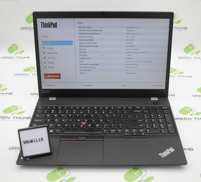 Lenovo ThinkPad T15 Gen 1 15.6'' Screen i5-10310U 1.7GHz 16GB NO SSD GRADE A