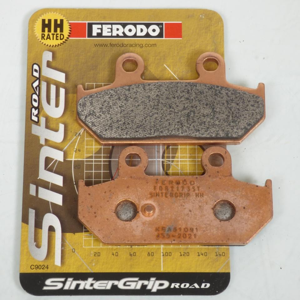 Plaquette de frein Ferodo contre l'usure pour Suzuki 400 Burgman 2016