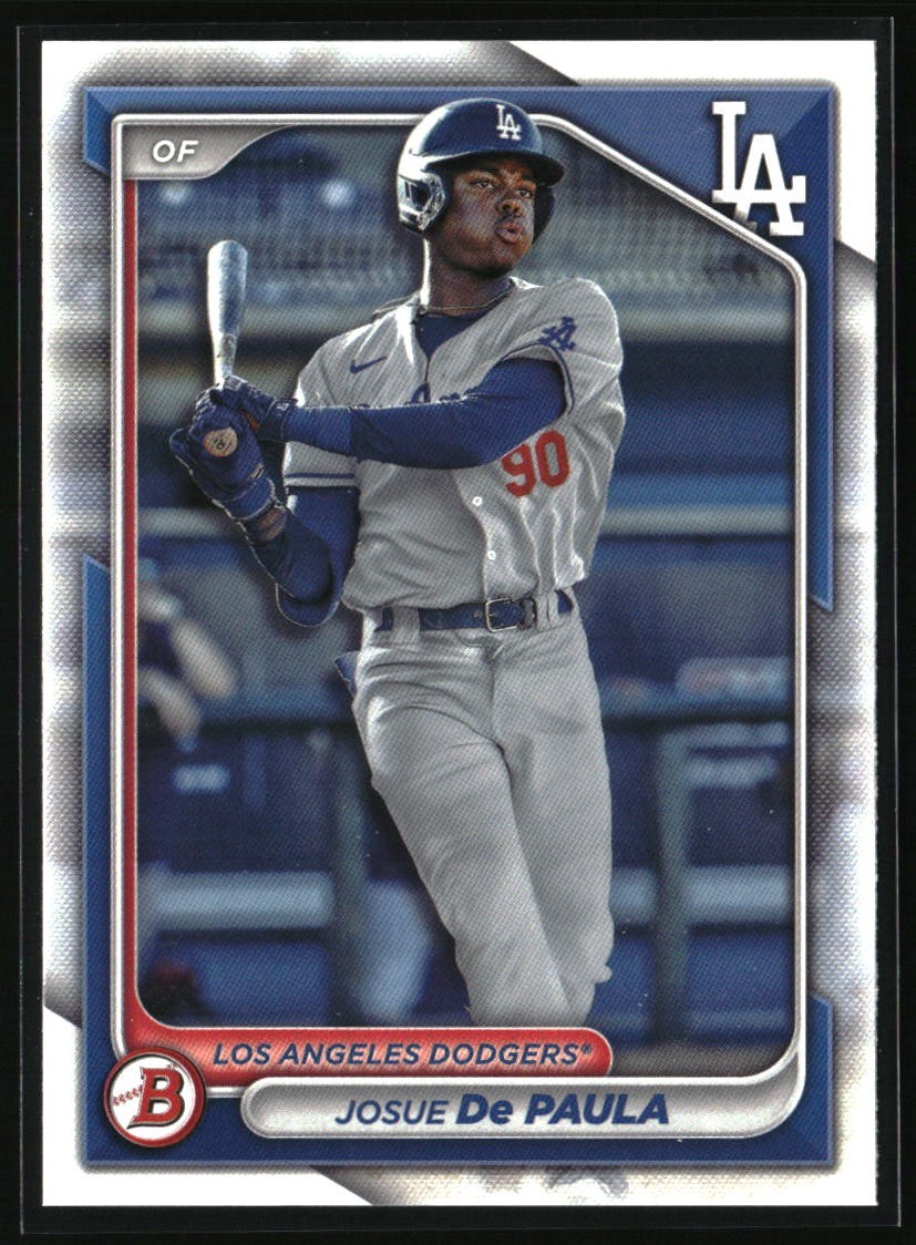 2024 Bowman Prospects Josue De Paula #BP-12 Los Angeles Dodgers