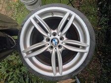 4x BMW 5 Series 351M * 19in M Sport Alloy Wheels * 7842653 * F10 & F11 STAGGERED
