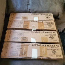 Lot/Pack Of (4) EMCO Storm/Screen Door Closer Installation Handle Kit 33167 