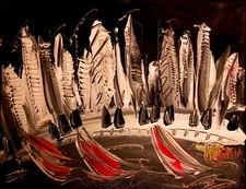 JAZZ CITY  SIGNED  Original Oil Painting on canvas IMPRESSIONIST GscR6DCu8R