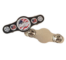 WWE, WWF US Spinner Championship Belt Hasbro Enamel Pin Badge #12