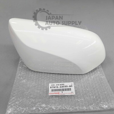 OEM GENUINE TOYOTA CAMRY WHITE 040 PASSENGER DOOR MIRROR COVER