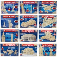 Matchitecture Matchstick Model Kits Wooden Modelling Match Craft