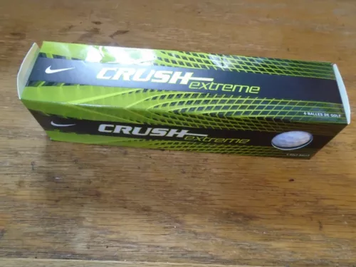 Nike Crush Extreme Golf Balls Green 1 Sleeve (4 Pack) LOGO Hotel Vandivort NIB