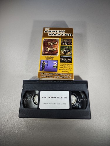 The Arrow Master "A Modern Day Classic" Exciting Bowhunts Ted Nugent VHS Tape - Picture 3 of 3