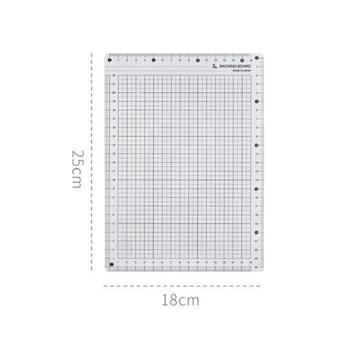 A4/B5/A5 Learning Pad Non Slip Writing Board Grid Scale Ruler Student Writing - Afbeelding 12 van 12