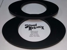 PVC Plastic Speaker / Spacer Rings, 6x9" to 6.5" MEDIUM Adapters 12MM One Pair