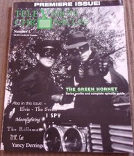 Television Chronicles #1 April 1995 First Issue Green Hornet Elvis Moonlighting
