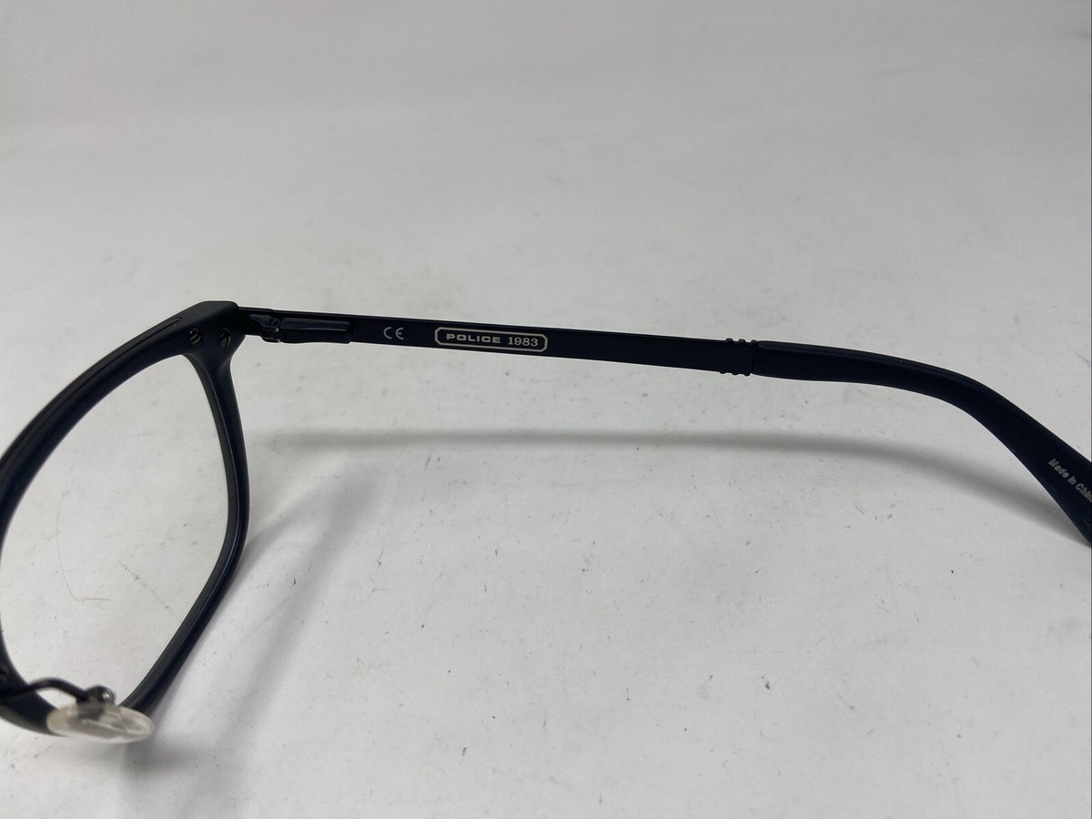 POLICE EYEWEAR ORIGINS 23 VPLA48 0703 53-21-145 MATTE BLACK FLEX