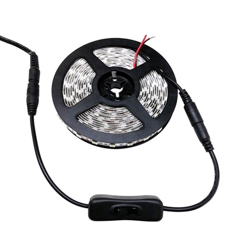 LED Light Strip In-line On Off Switch With Female Male 2.1mm 5.5mm Connector 12V - Picture 11 of 12