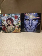 Steve Via Lot Of 2 CDs Fire Garden And The Elusive Light And Sound Vol.1 